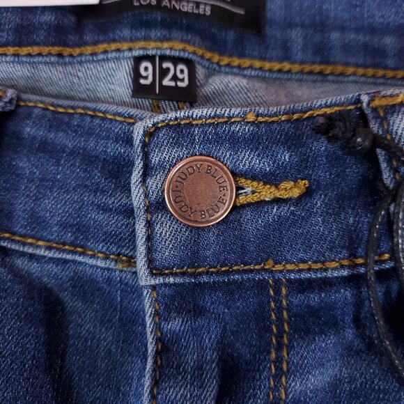 NWT Judy Blue Womens Size 9/29 Relaxed Fit Distressed Denim Jeans JB8271DK - Picture 5 of 16